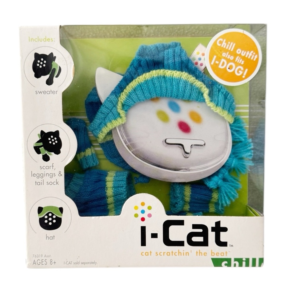 NEW | Hasbro I-Dog I-Cat Chill Blue Outfit Vintage